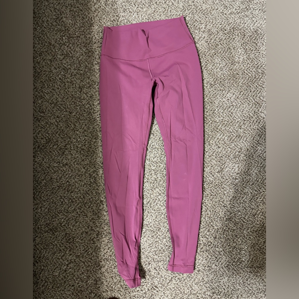 Lululemon Maroon Leggings